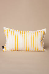 Cushion Cover Chain Pattern Yellow – 30 × 50 cm