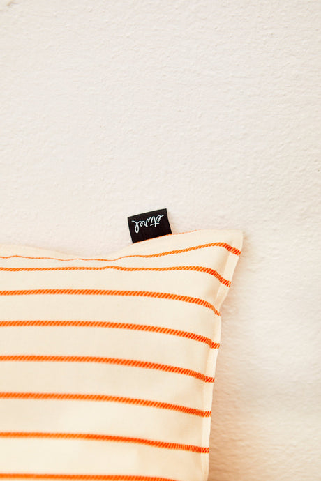 Cushion Cover Chain Orange – 30 × 50 cm