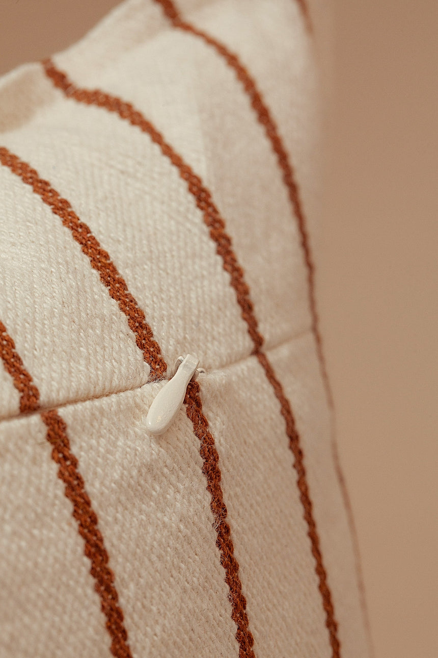 Cushion Cover Canvas Caramel