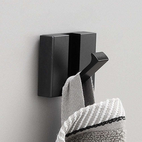 Wall Coat Rack Palermo, Black Metal