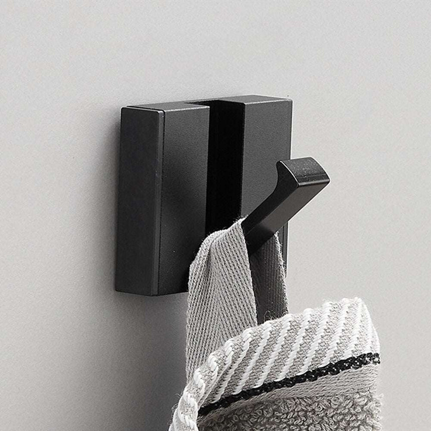 Wall Coat Rack Palermo, Black Metal
