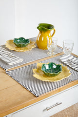 Placemat Loneta Black & White Stripe – Set of 2