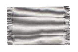 Placemat Loneta Black & White Stripe – Set of 2