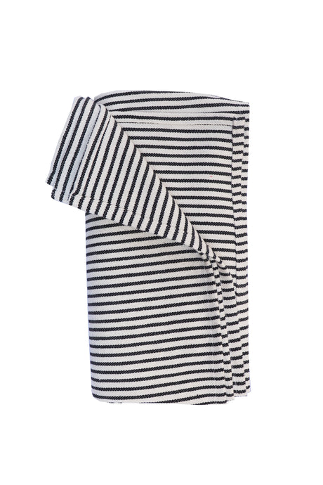 Tablecloth Loneta Black & White Stripe