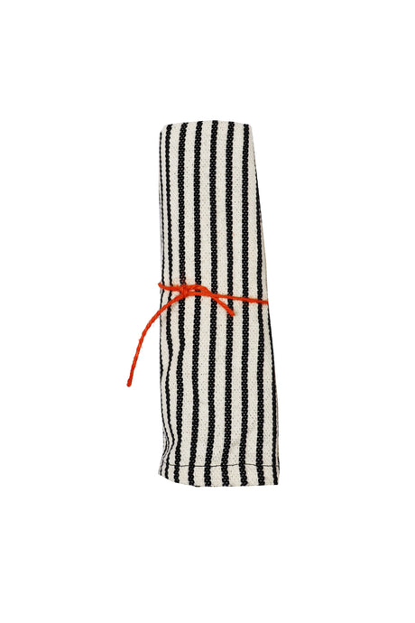Napkin Loneta Black & White Stripe – Set of 2