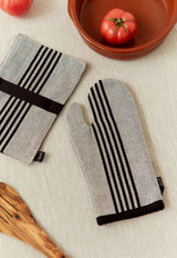 Oven Set Burgos Twill Black