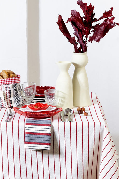 Tablecloth Loneta Burgundy