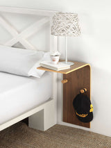 Wall Shelf Brera, Wood Floating Shelf