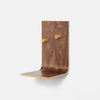 Wall Shelf Brera, Wood Floating Shelf