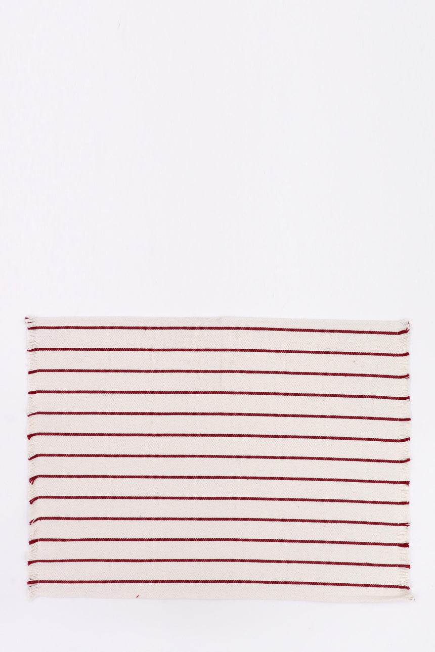 Placemats Canvas Burgundy, Set of 2