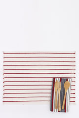 Placemats Canvas Burgundy, Set of 2