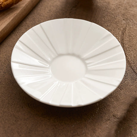 Porcelain cup with folded angular sides, 155 ml