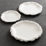 Rock Edge Matte Ceramic Plate
