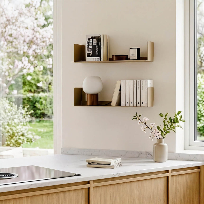 Wall Shelf Firenze, Metal Floating Shelf