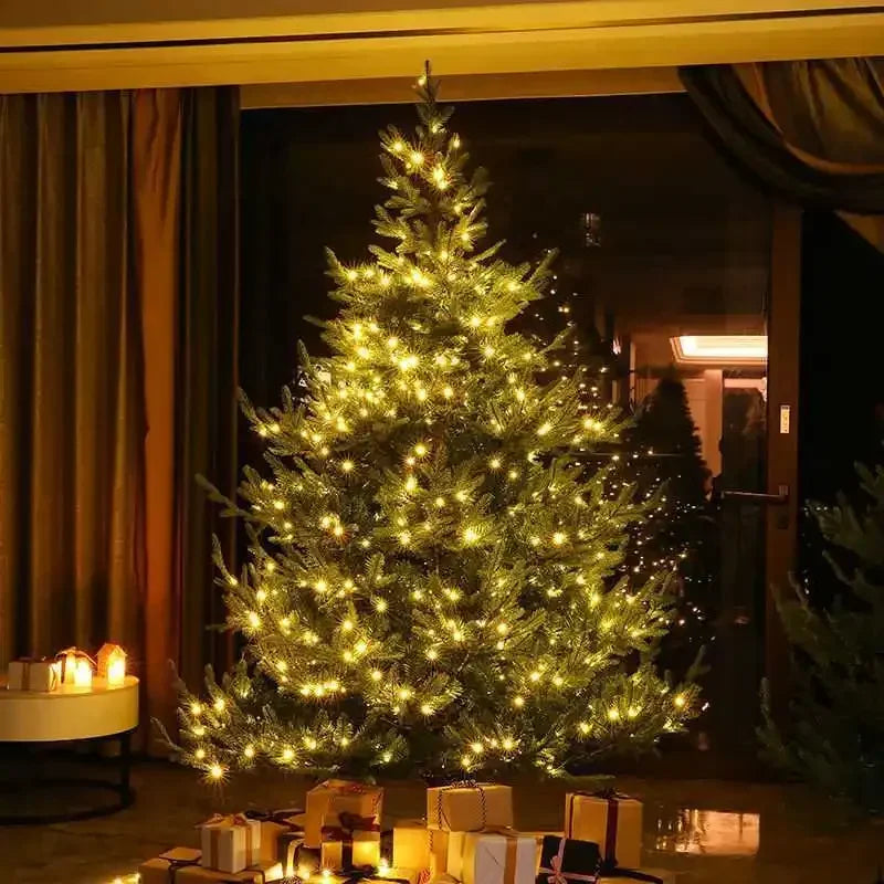 Large Artificial Christmas Tree With Led Lights-3