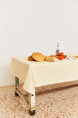 Tablecloth Chain Pattern Yellow