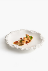 Rock Edge Matte Ceramic Plate