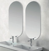 Oval Mirror Polished Edge