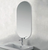 Oval Mirror Polished Edge