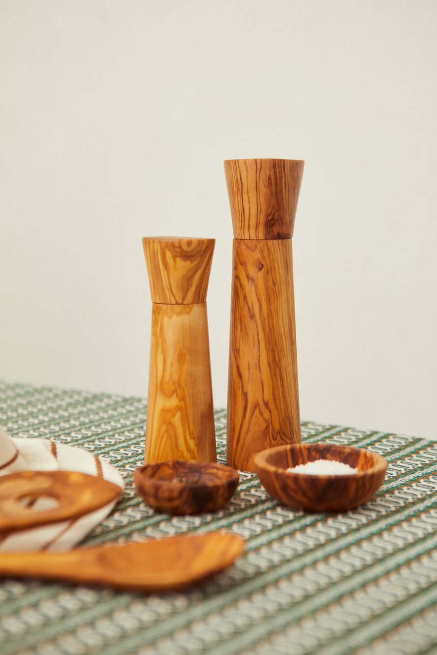 Salt & Pepper Mills Olive Wood