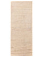 Natural jute runner with a herringbone weave