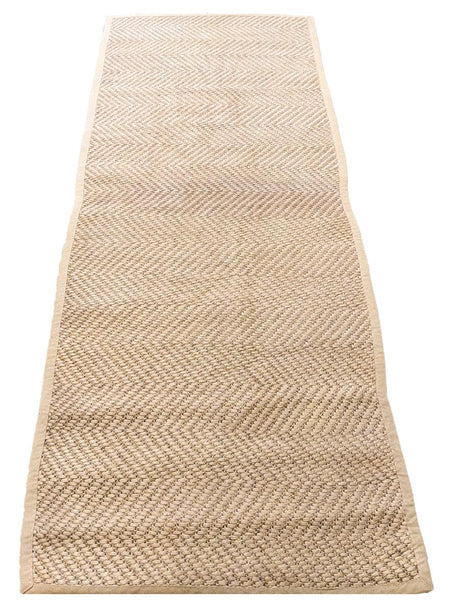 Loop Natural Jute Runner, 247 x 82 cm