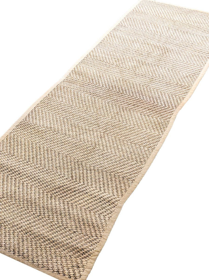 Loop Natural Jute Runner, 247 x 82 cm