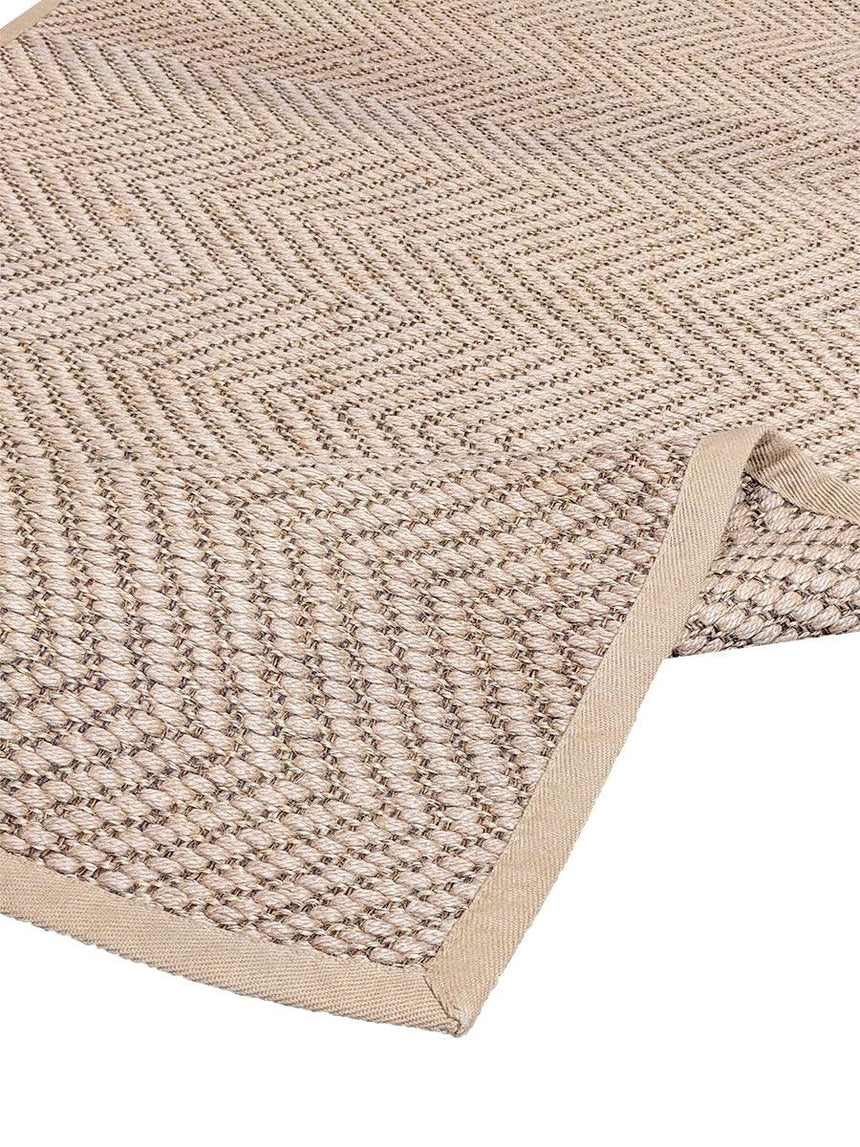Loop Natural Jute Runner, 247 x 82 cm