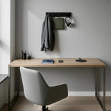 Wall Coat Rack Palermo, Black Metal