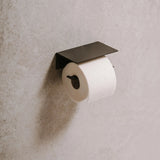 Toilet Roll Holder Berno with Shelf
