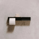 Toilet Roll Holder Berno with Shelf