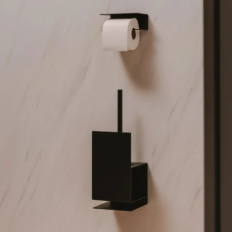 Toilet Roll Holder Berno with Shelf