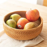 Rattan Storage Baskets, 3 Sizes, Brown