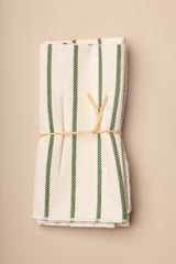 Napkins Chain Green, Set of 2