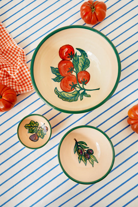 Tablecloth Chain Pattern Blue