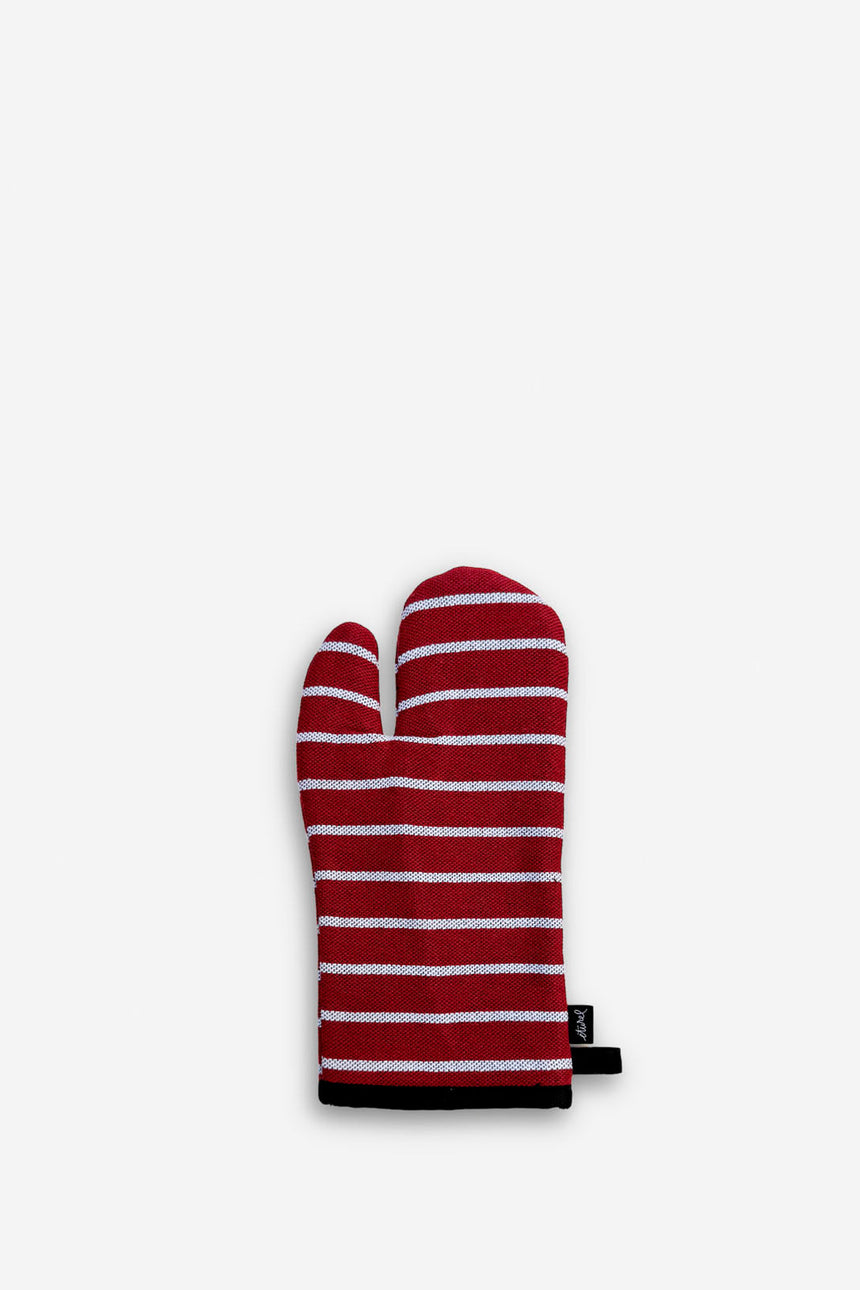 Oven Set Canvas Burgundy