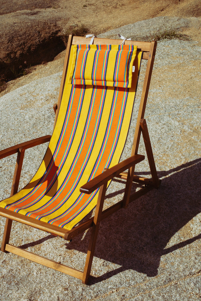 Yellow canvas fabric sold by the length for hammocks and cushions