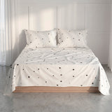 Constellation Cotton Flat Sheet, White