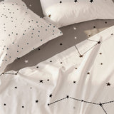 Constellation Cotton Flat Sheet, White