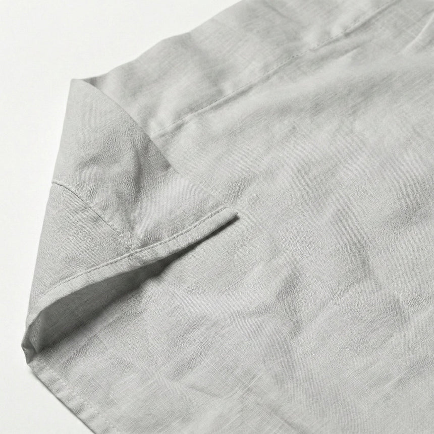 Basic Cotton Flat Sheet, Light Grey