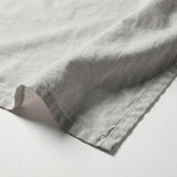 Basic Cotton Flat Sheet, Light Grey