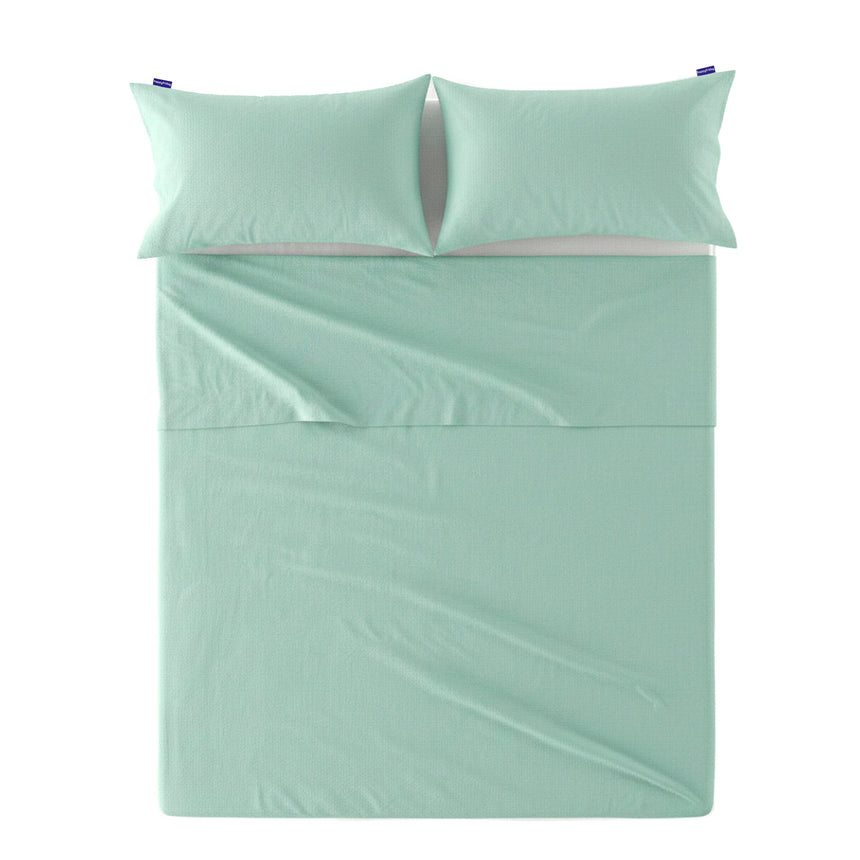 Basic Cotton Flat Sheet, Mint
