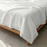 Basic Cotton Flat Sheet, White