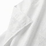 Basic Cotton Flat Sheet, White