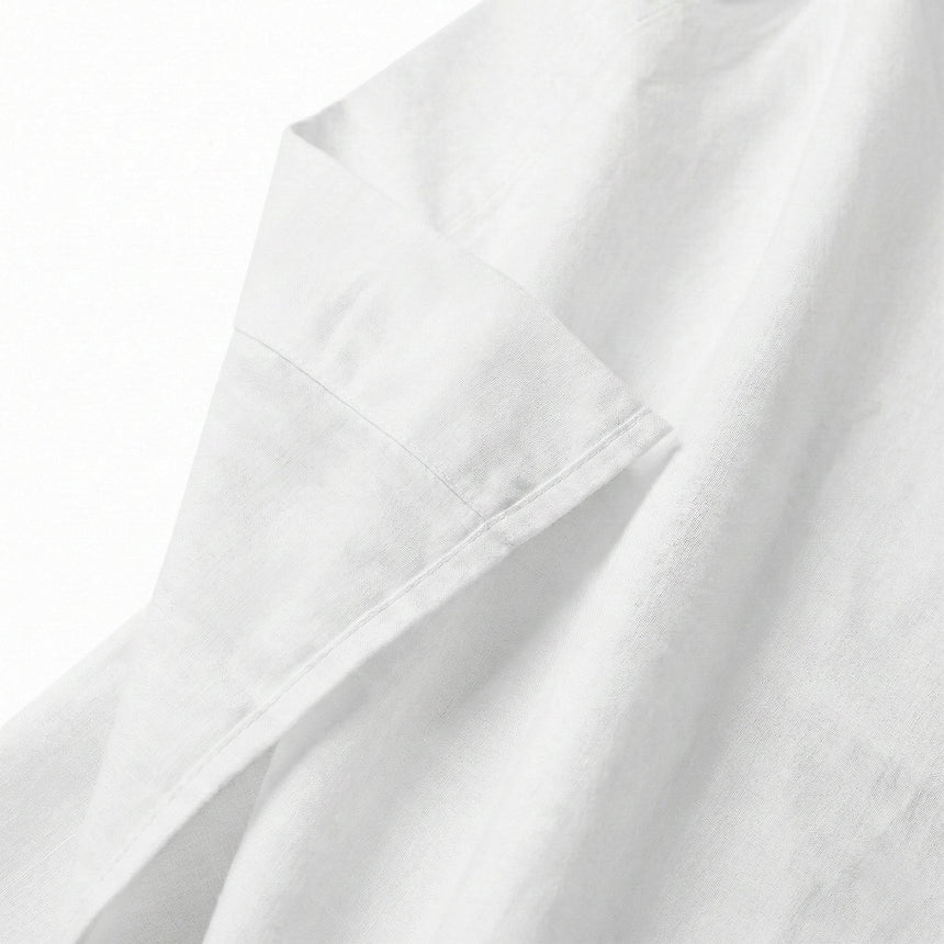 Basic Cotton Flat Sheet, White