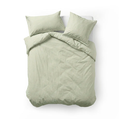 Basic Cotton Duvet Cover, Clay Beige