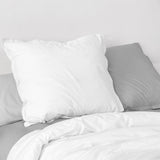 Basic Cotton Pillowcase, White