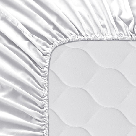 Fitted Sheet Basic White