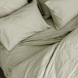 Basic Cotton Pillowcase, Clay Beige