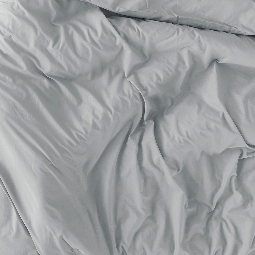 Basic Duvet Cover, Light Grey